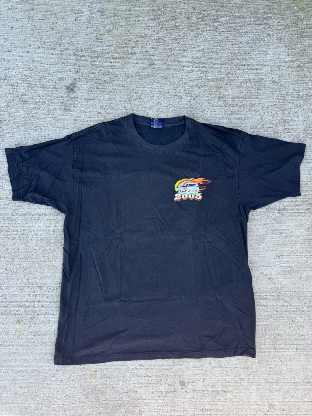 Vintage Faded Black 2003 Dale Earhardt Jr Clube E Jr NASCAR Size XL